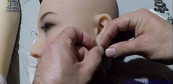  Sex Doll 101 Piercing Doll Ears